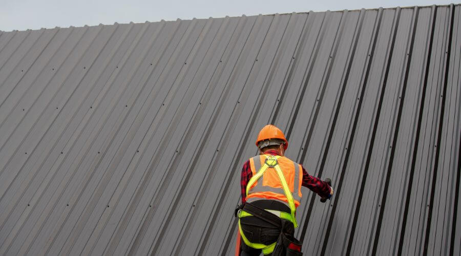 Professional metal roof installation in Town Creek, AL
